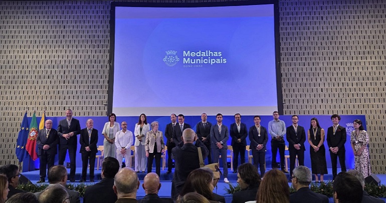 Cerimónia Atribuição Medalha de Mérito Municipal
