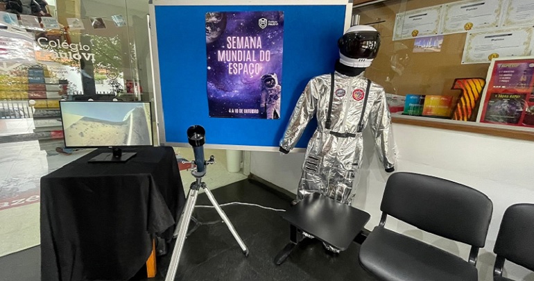 Semana Mundial do Espaço 2026 - Palestra e NASA